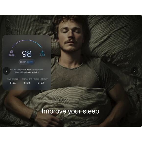 Pulse Series One Gunmetal Founder Edition Set Fitness Activity Tracker by Makina - Picture 6 of 12